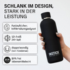 Vorteile der Isolierflaschen Slim aus Edelstahl 0,5 L / 0,75 L Fassungsvermögen - Black