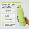 Vorteile der Isolierflaschen Slim aus Edelstahl 0,5 L / 0,75 L Fassungsvermögen - Lime