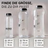 Übersicht der Trinkflaschen aus Tritan in den Größen 0,5 L / 0,75 L und 1 L