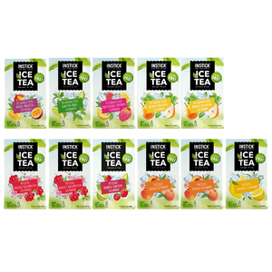 Instick Ice Tea - zuckerfreies Getränkepulver Bundle verschiedene Sorten
