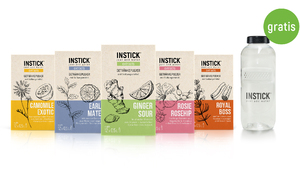 INSTICK Extracts Bundle 5 Sorten + Tritan Trinkflasche 0,5 L gratis
