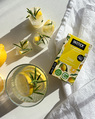 Zitrone Getränkepulver Serviervorschlag