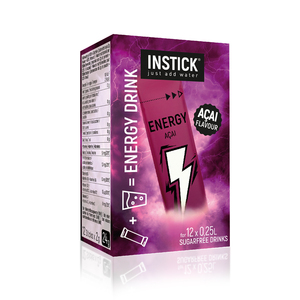 INSTICK Energy Getrnkepulver Acai Geschmack