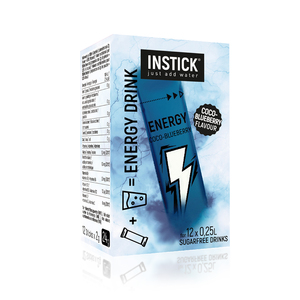 INSTICK Energy Getrnkepulver Coco-Blueberry Geschmack