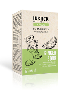 Ginger Sour Getränkepulver für zuckerfreie Erfrischungsgetränke