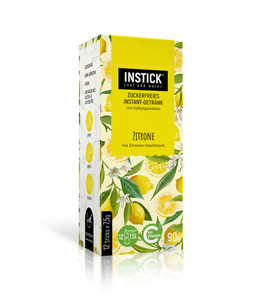 Zitrone Getränkepulver für zuckerfreie Erfrischungsgetränke
