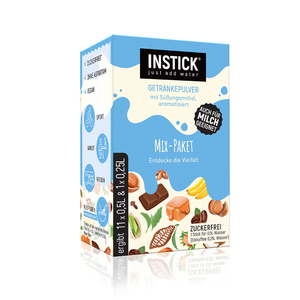 Mix-Paket verschiedene Sorten Getränkepulver für zuckerfreie Erfrischungsgetränke