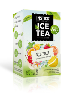 Eistee Mix-Paket verschiedene Sorten Getränkepulver für zuckerfreie Erfrischungsgetränke