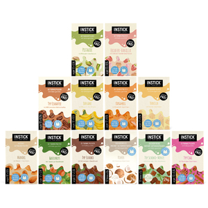 12-er Bundle Michsorten Getränkepulver für zuckerfreie Erfrischungsgetränke