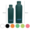 Gren der Isolierflaschen Slim aus Edelstahl 0,5 L / 0,75 L Fassungsvermgen - Navy