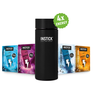 Alle Energy Sorten im Bundle + Isolierbecher fr 0,3 L in schwarz
