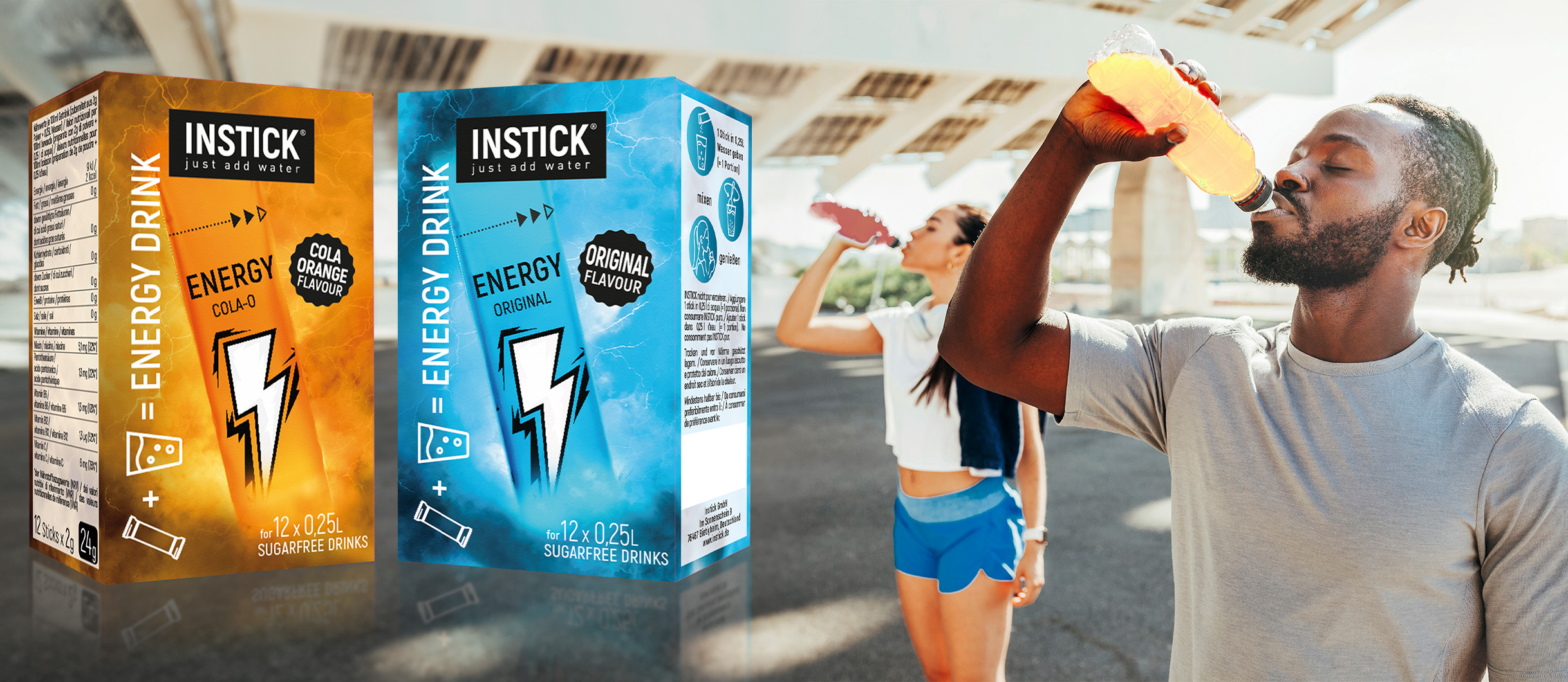 Neue INSTICK Energy Sorten