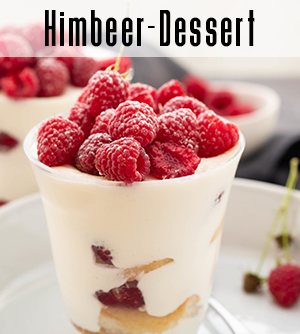 Himbeer-Dessert mit INSTICK