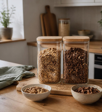 Schokoladen-Granola mit INSTICK