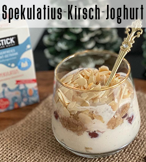 Spekulatius-Kirsch-Joghurt mit INSTICK