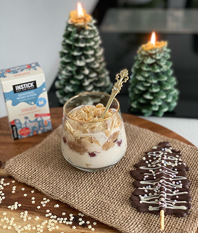 Spekulatius-Kirsch-Joghurt mit INSTICK