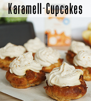 Karamell-Cupcakes mit INSTICK