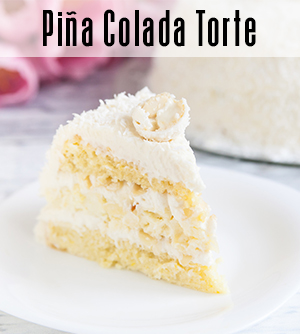 Pina Colada Torte mit INSTICK 