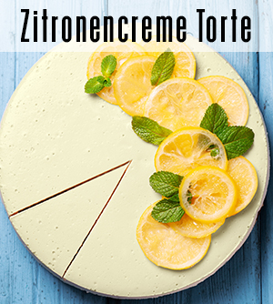 Zitronencreme Torte