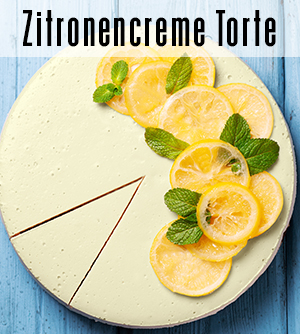 Zitronencreme Torte mit INSTICK 